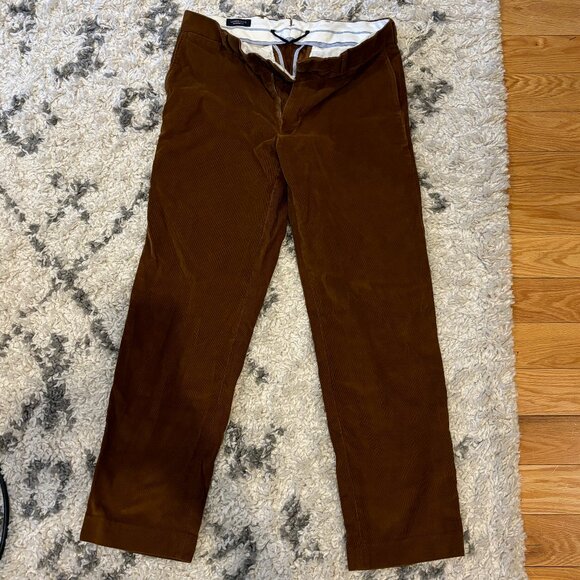 Lands' End Tailored Fit Men's Corduroy Pants - Picture 3 of 5